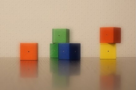 Overlaid image with reduced resolution but eliminated doubling effect seen in conventional methods.